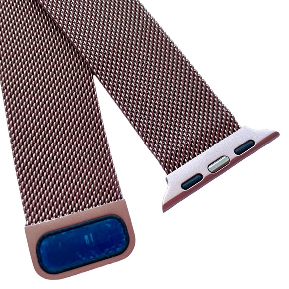 Rose Gold Milanese Loop Band Apple Watch 38/40/41mm NEW - Picture 5 of 8